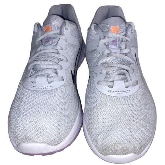 Nike Wm’s Sz 7 Gray Purple Revolution 6 Next Nature Running Shoes Sneakers - Picture 2 of 7